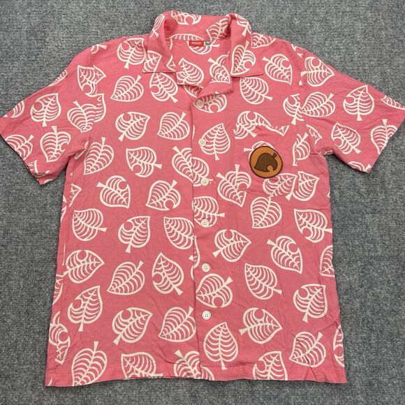 Nintendo Tops - Nintendo TOKYO Isabelle Aloha Shirt Adult Medium Animal Crossing Shizue Japan